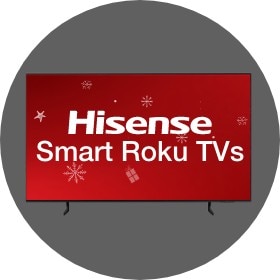Big Savings Hisense 65 Inch & Larger Roku TVs